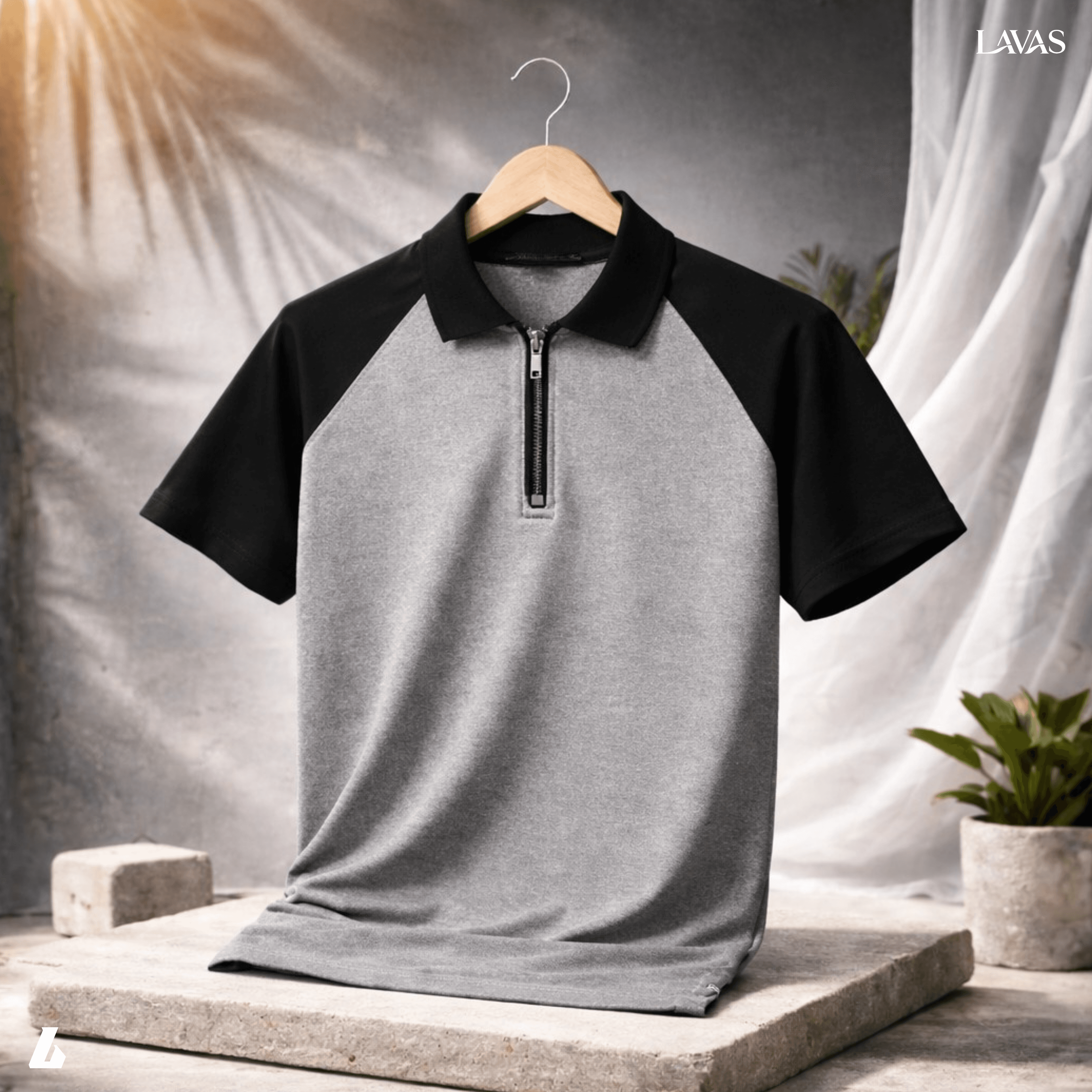 Zipper Polo – Premium Export Quality PK Cotton Polo