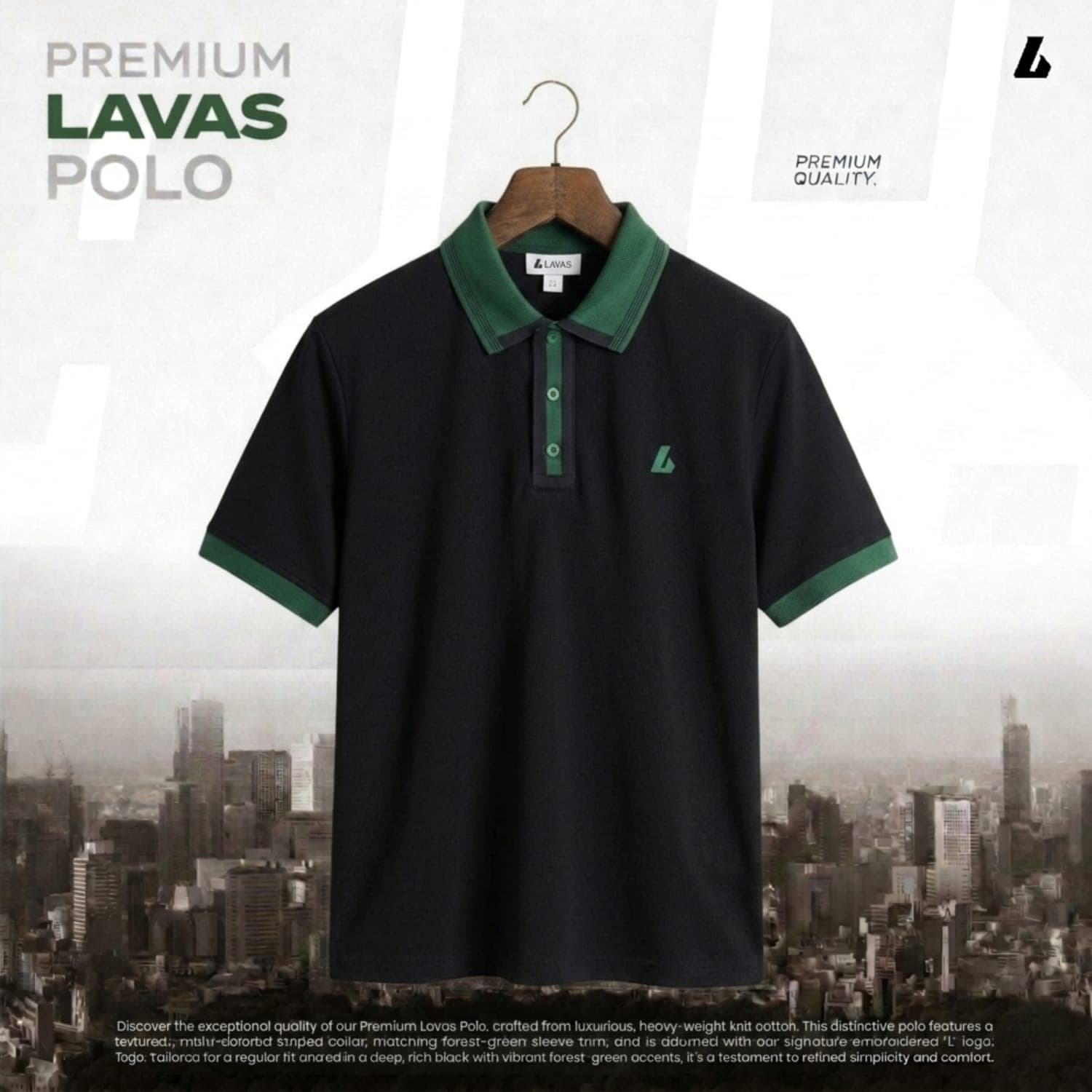 Premium Double PK Polo - Synchronizer
