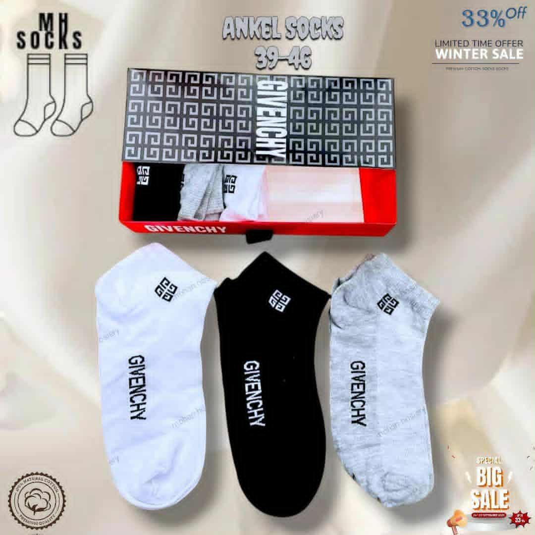 Premium 6-Pair Socks One Box